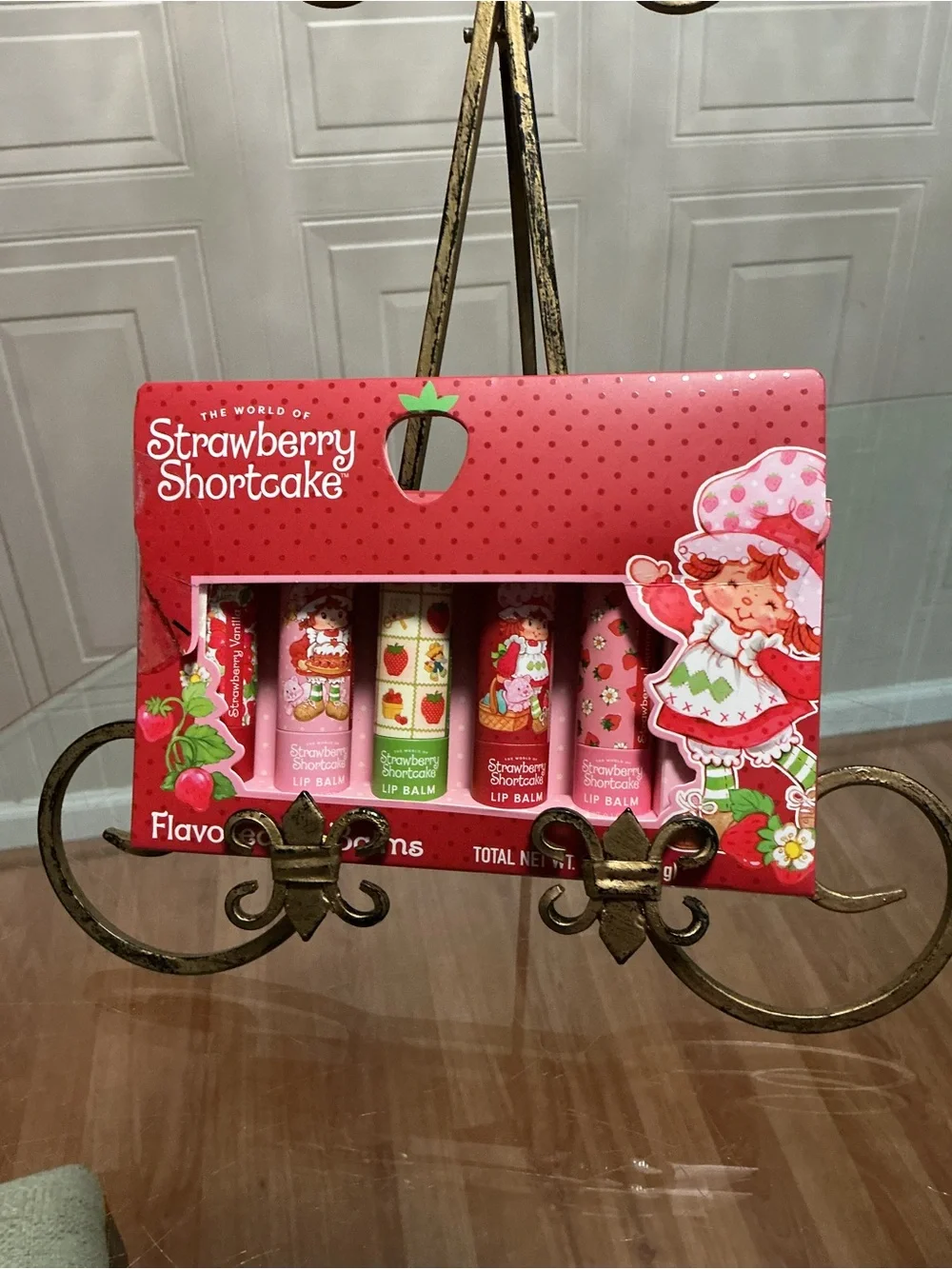 Brand New Strawberry Shortcakes Flavored Lip Balms